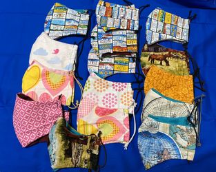 Mask with pocket for filter