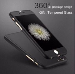 iPhone 7 Case with tempered glass