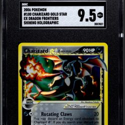 Charizard Gold Star 9.5 Pokémon Pokemon Graded