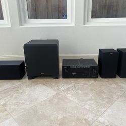 Klipsch Speakers + Denon Receiver