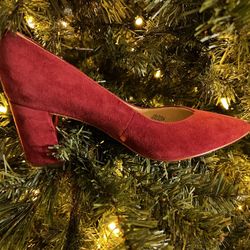 Marc Fisher - The Caitlin - Block Heels - Red wine, Size 8 1/2