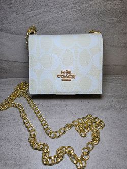 Wallet purse with chain