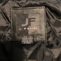J.F J.Ferrar Genuine Leather Coat