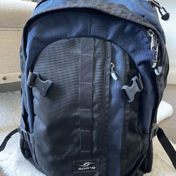 Spire Laptop Backpack, Black 