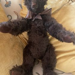 Yesterbear Vintage Medium Brown Bear By Cindy Martin Fully Jointed