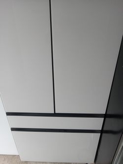 White Stainless Steel Refrigerator For Low Price Working Well 