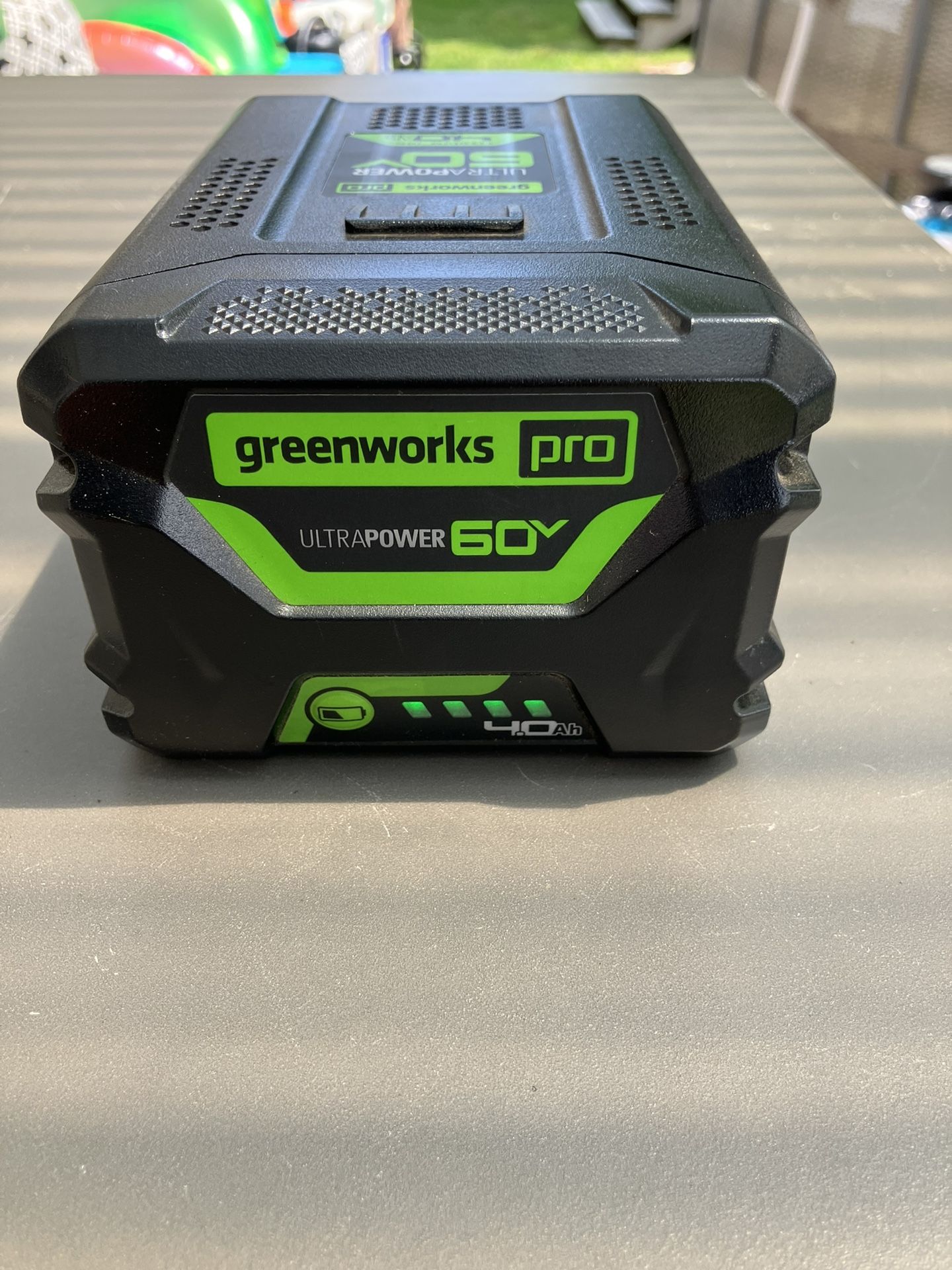 Greenworks Pro 60Volt Battery 4ah