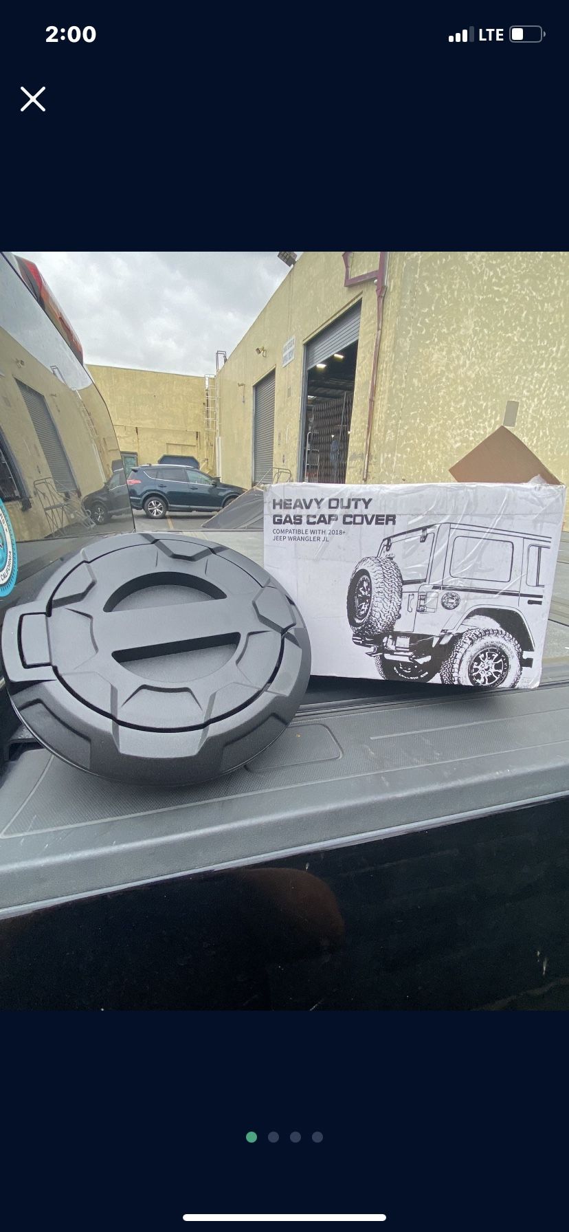 Heavy Duty Gas Cap Cover For Jeep 