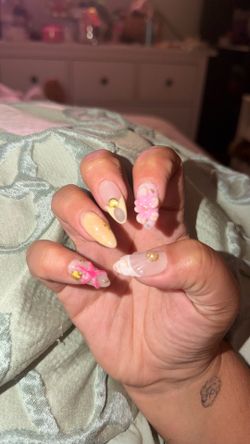 Custom Zara Larson nails