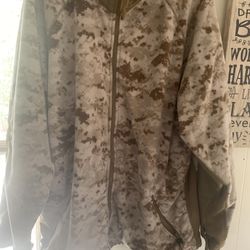 USMC Peckham Polartec Desert Digital Fleece Jacket