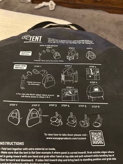 Pop up tent cover