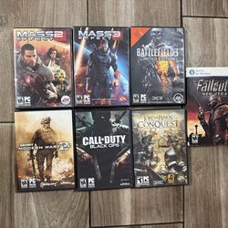 PC GAMES $20 or best offer