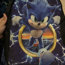 Kids Sonic Backpack 
