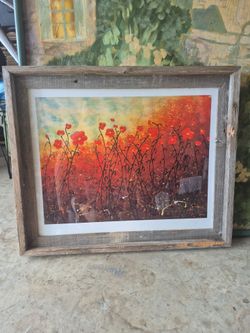 "Campo Florido" painting