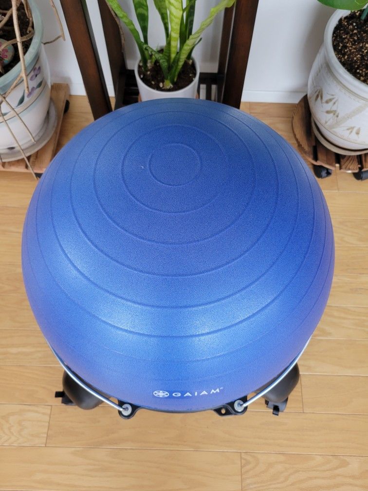 Classic Backless Gaiam Balance Ball Chair