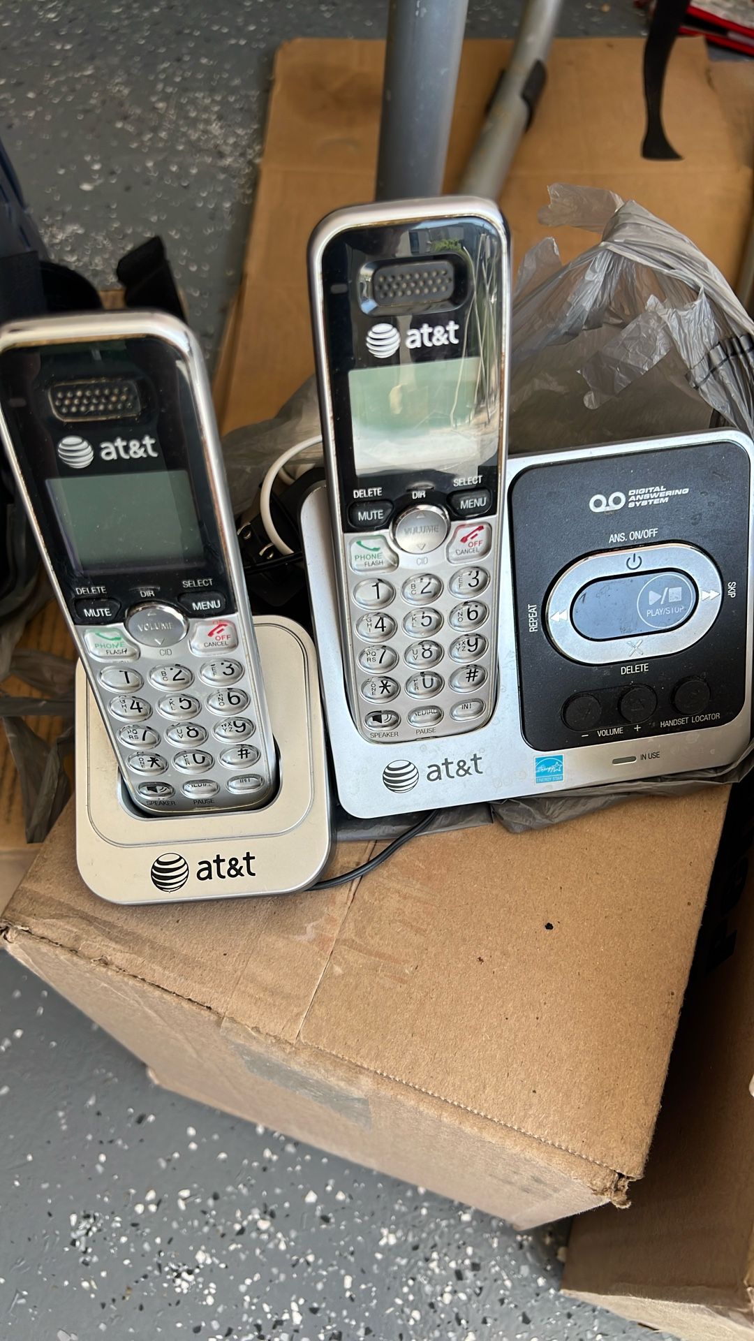 At&T Cordless Phone Set