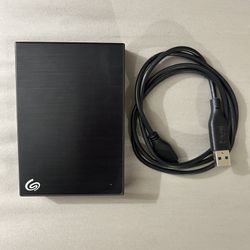 SEAGATE PORTABLE EXTERNAL HARD DRIVE 1TB