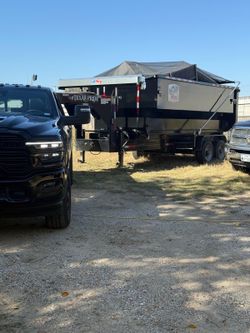2025 Roll-Off Trailer + 3 Dumpsters — 20 Yard Containers Included