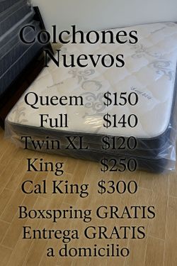 Mattress Pillow Top New