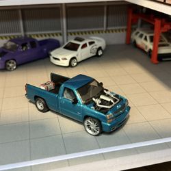 M2 Silverado 6.64 Scale Custom          Hot Wheel