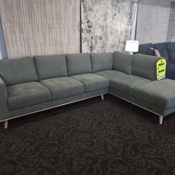 Green Sectional 