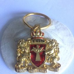 Trinity Broadcasting Network TBN Lion Horse Dove Keychain W8
