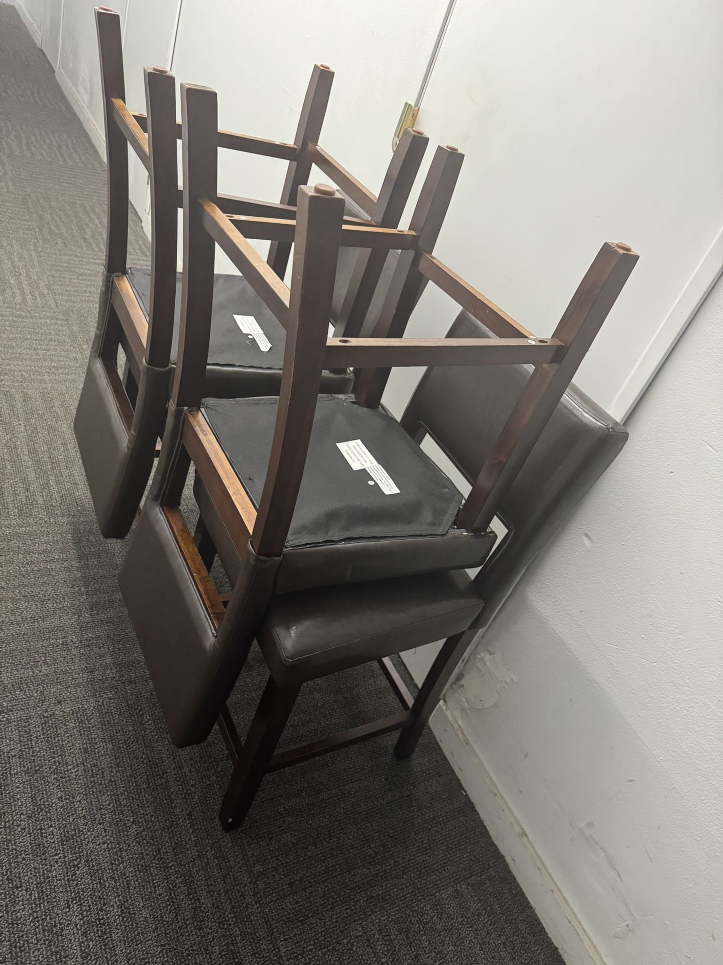 Brown Bar Stools Set Of 4