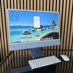 Apple 24” iMac M4 Chip 10-Core CPU, 10-Core GPU 24GB Ram 512SSD! 90 day warranty!