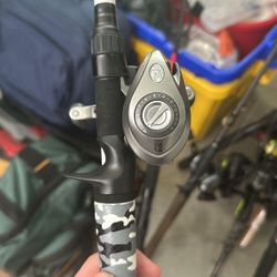 Bass Pro Reel Okuma Rod Rod Is Brand New Reel Is Slightly Used 