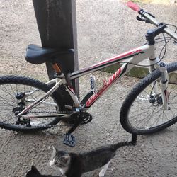 Specialized Hardrock Sport. White And Red. 