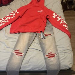 AMIRI BONES HOODIE