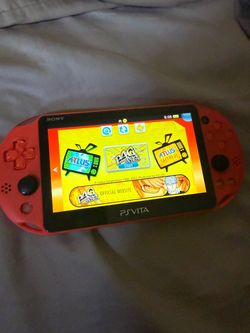 Ps Vita Slim PCH-2000 orange/red