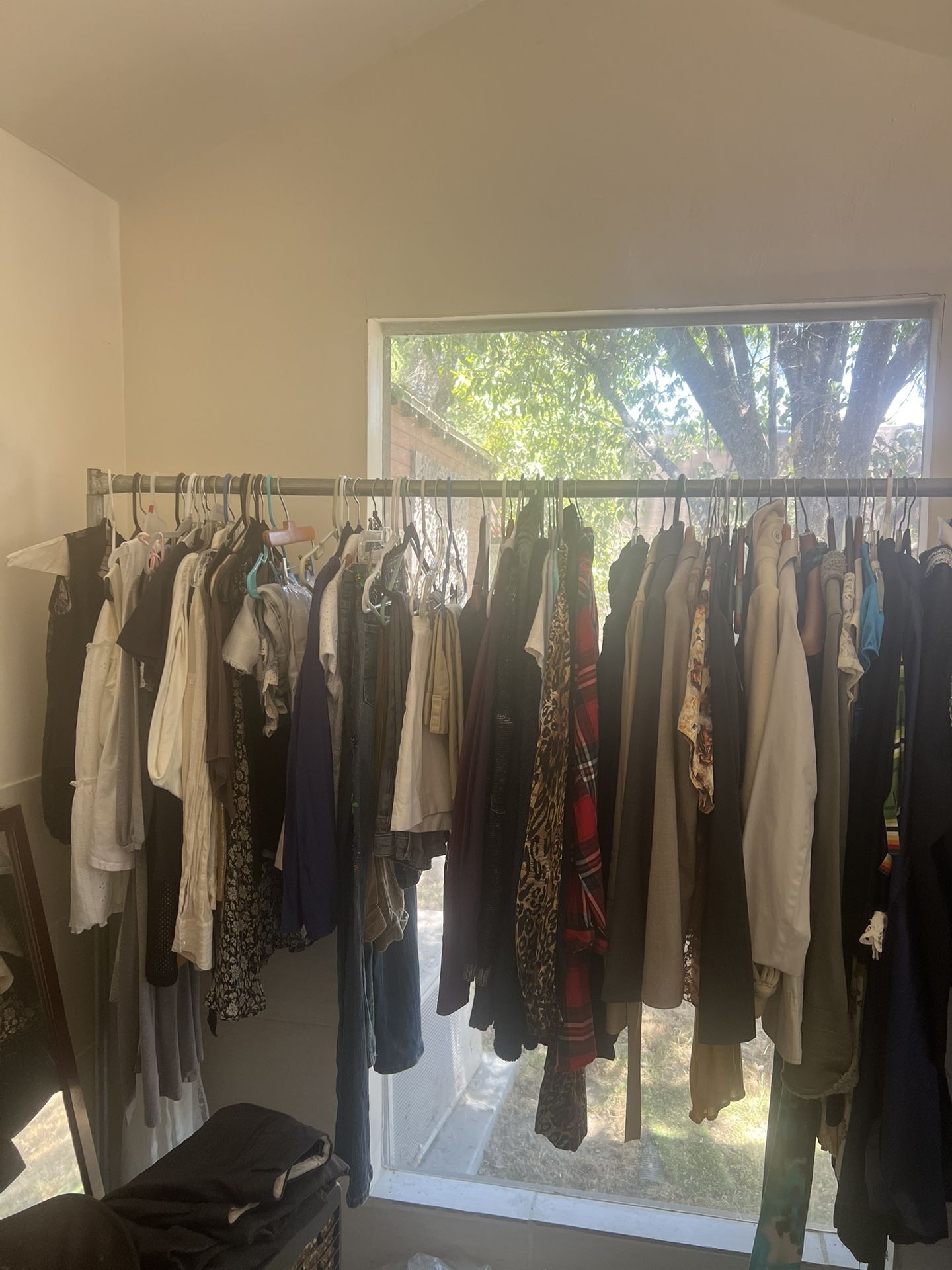 Rack Of clothing - $200