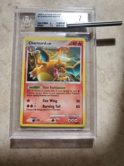 2009 Plat Arceus Charizard  Beckett 7