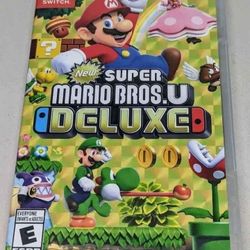 Super Mario Bros U Deluxe New Sealed