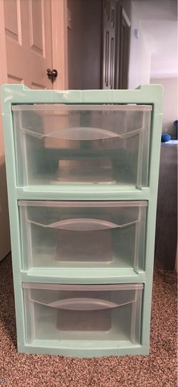 3-Drawer Plastic Storage Tower
