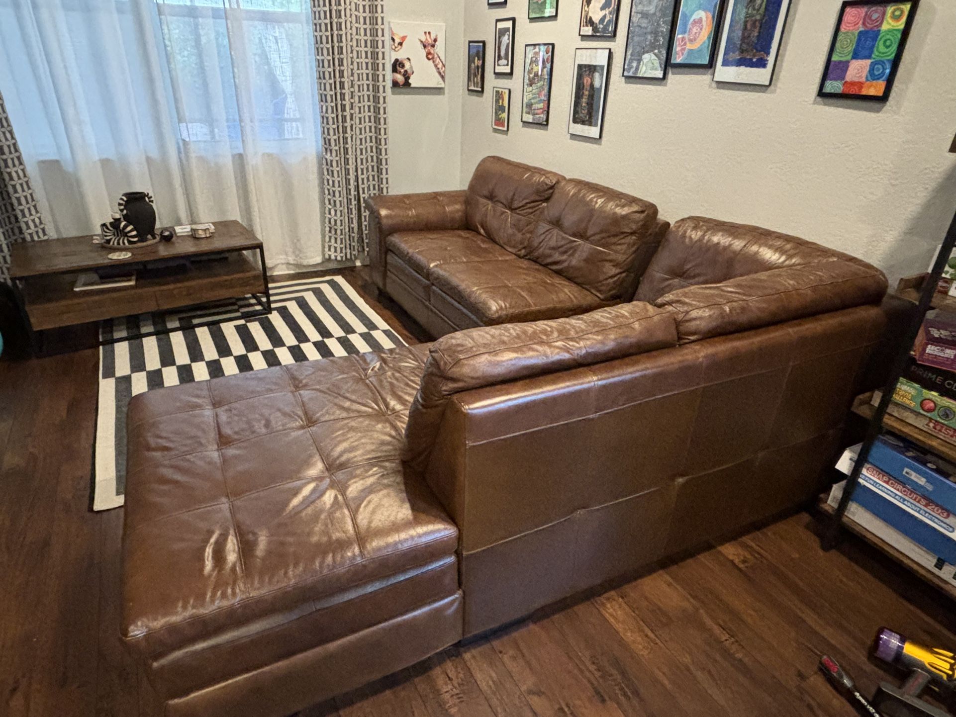 Leather Couch