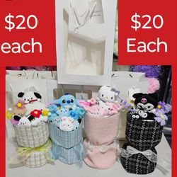 Valentine's Day Hello Kitty, Kuromi, Pochacco, Stitch 