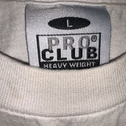 Pro Club Heavy Weight White Shirt