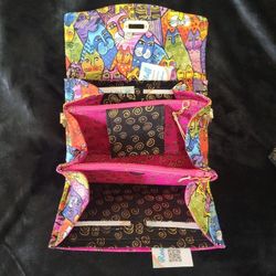 Cat Necessary Wallet purse Clutch NCW Large Iphone Android phone wallet