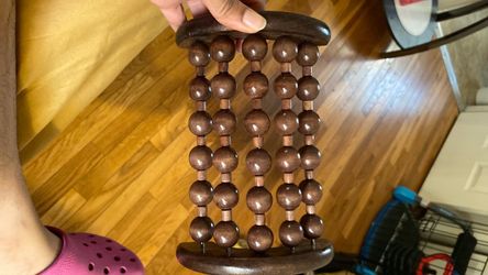 Wooden Bead Roller Massager