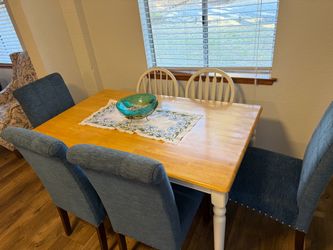 Table and chairs