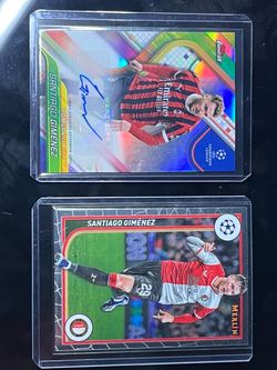 Santi gimenez auto and refractor