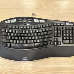 Logitech K350 Wireless Keyboard. Unify receiver included