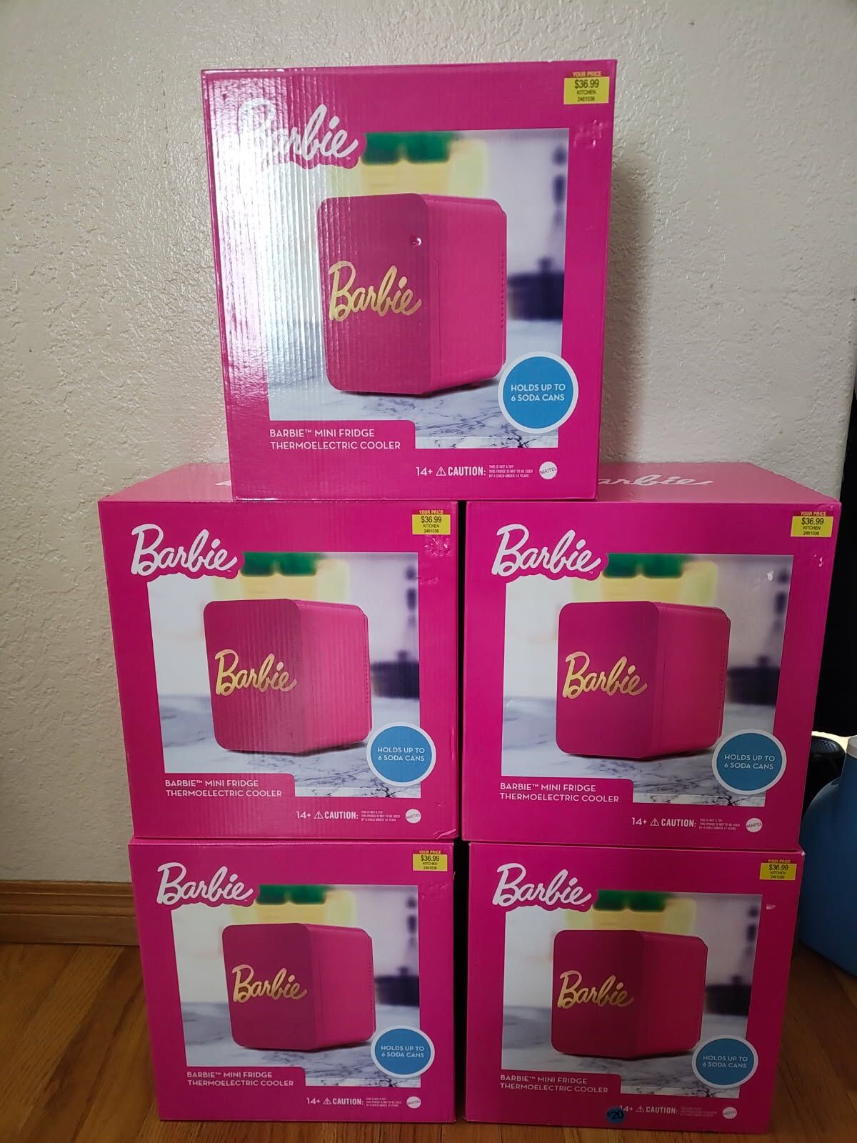 Barbie Fridge Brand New $$25 Each