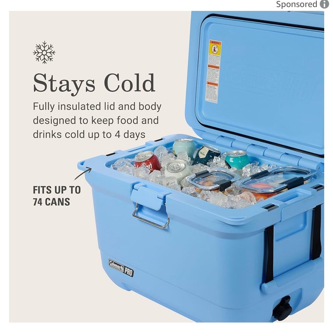 Coleman PRO Cooler (45 Qt)