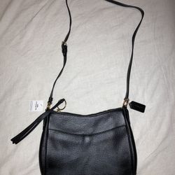 COACH Polished Pebble Leather Chaise Crossbody