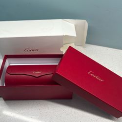 Cartier Glasses Case And Box