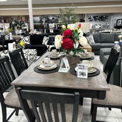 Table and chairs