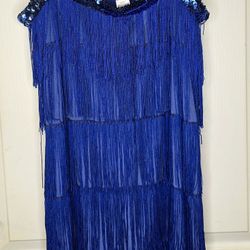 Women's Flapper Girl Halloween Dress Costume 